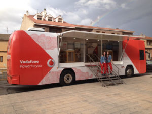 Autobus Escenario Vodafone