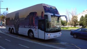 Autobus Valla - Relojes Hamilton Barcelona