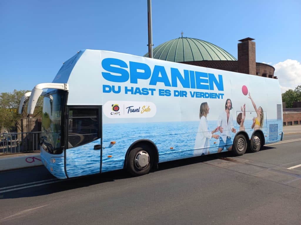 Autobus Publicitario de Petaca TourESpaña